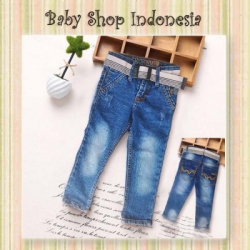 celana jeans perempuan baruu  large